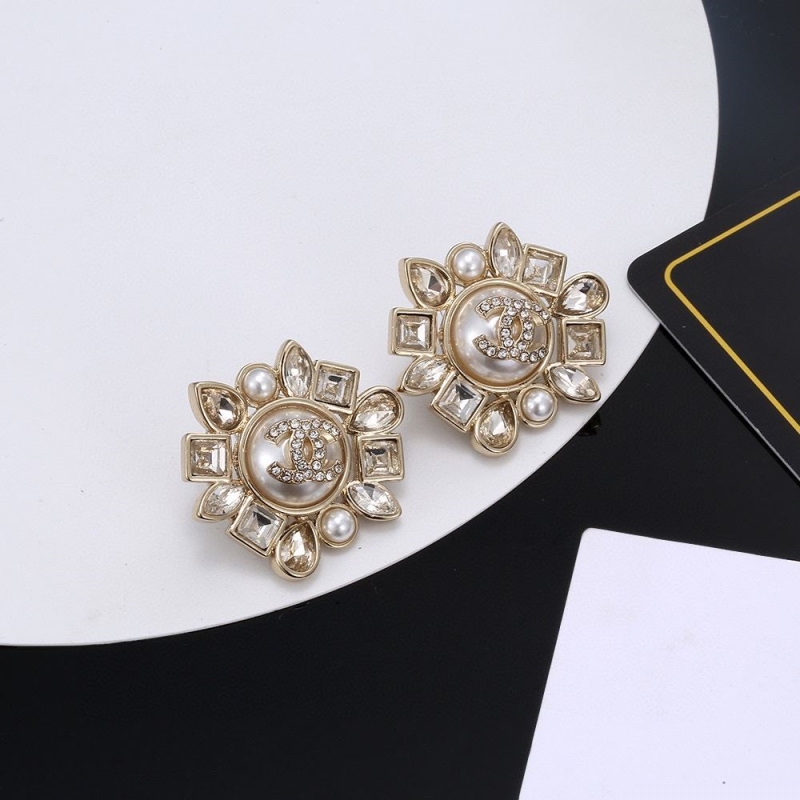 Ch*el earrings